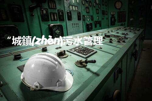 “城鎮(zhèn)污水管理工程，綠色生活新篇章”